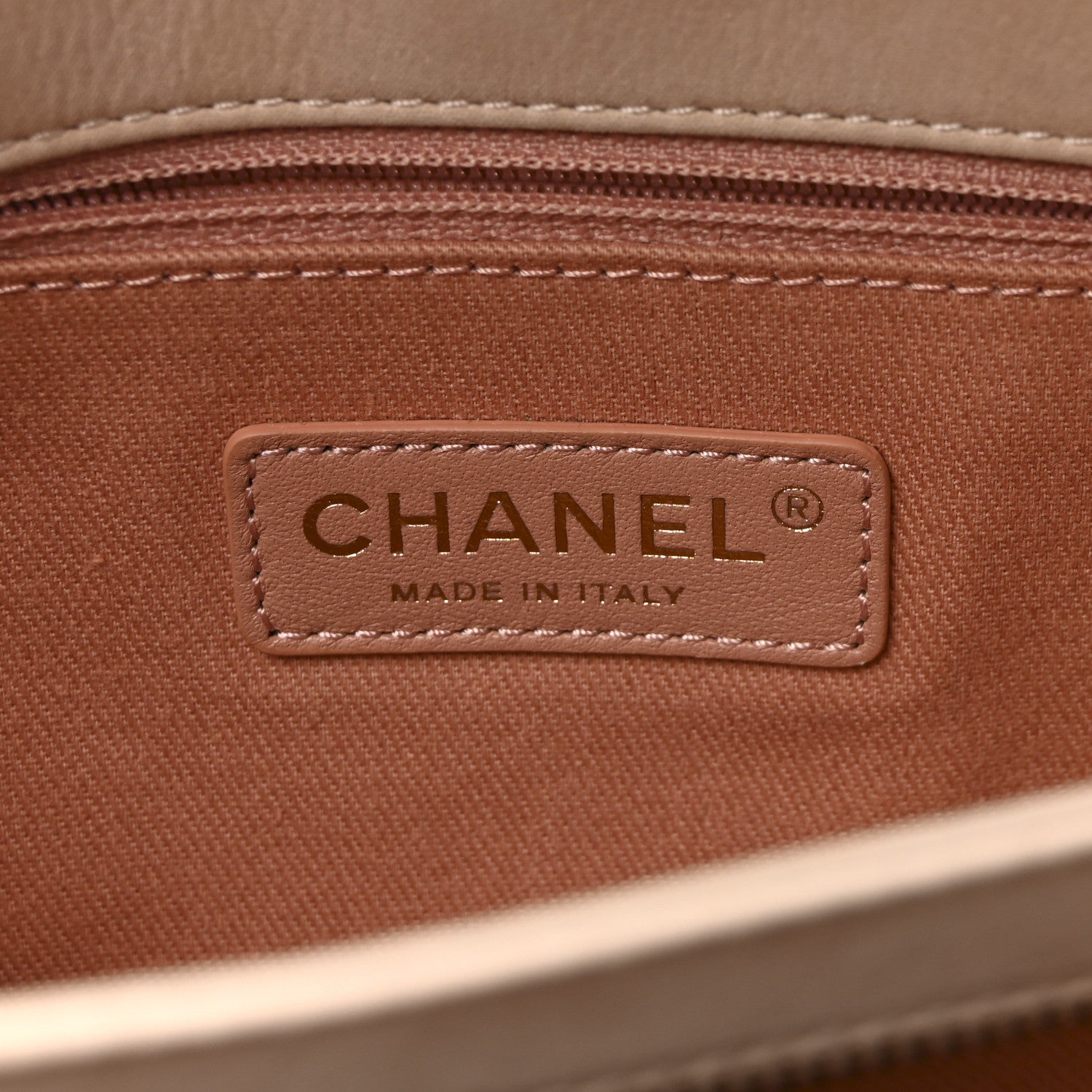 Chanel Calfskin Triple Stitch Medium Flap Pink 6 of 10