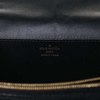 Louis Vuitton Grained Calfskin Vivienne NM Black 5 of 12