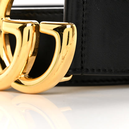 Gucci Plutone Calfskin Double G 40mm Belt 75 30 Black 10 of 10