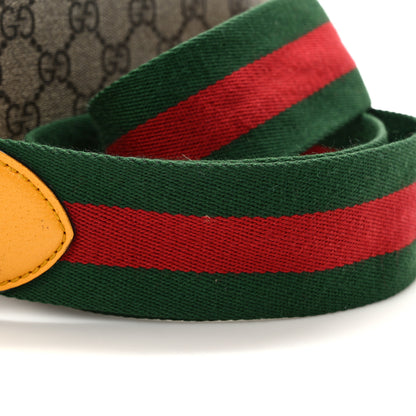 Gucci GG Supreme Monogram Web Neo Vintage Shoulder Bag Beige New Acero Crop 9 of 9