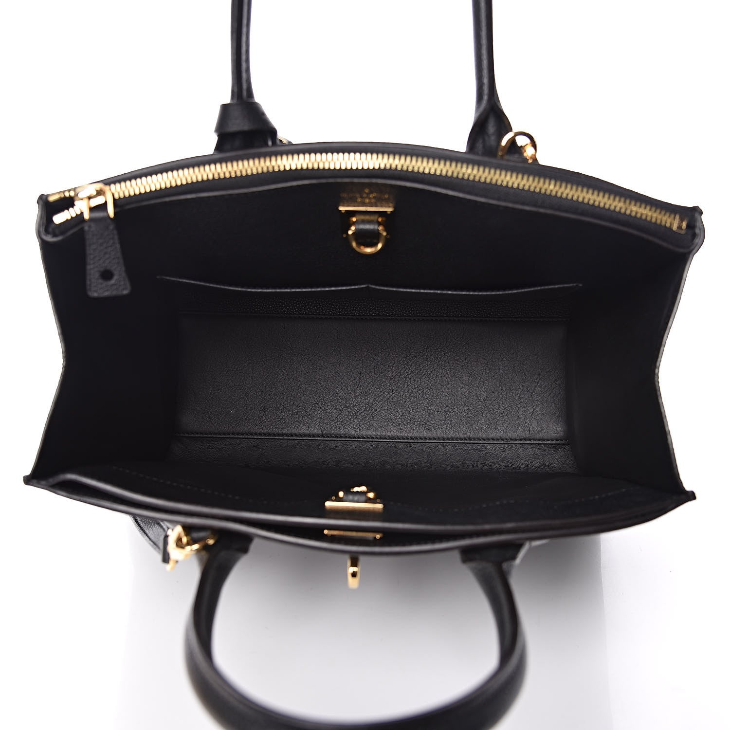 Louis Vuitton Taurillon City Steamer MM Black 5 of 9