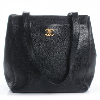 Chanel Caviar CC Shoulder Bag Black 1 of 7
