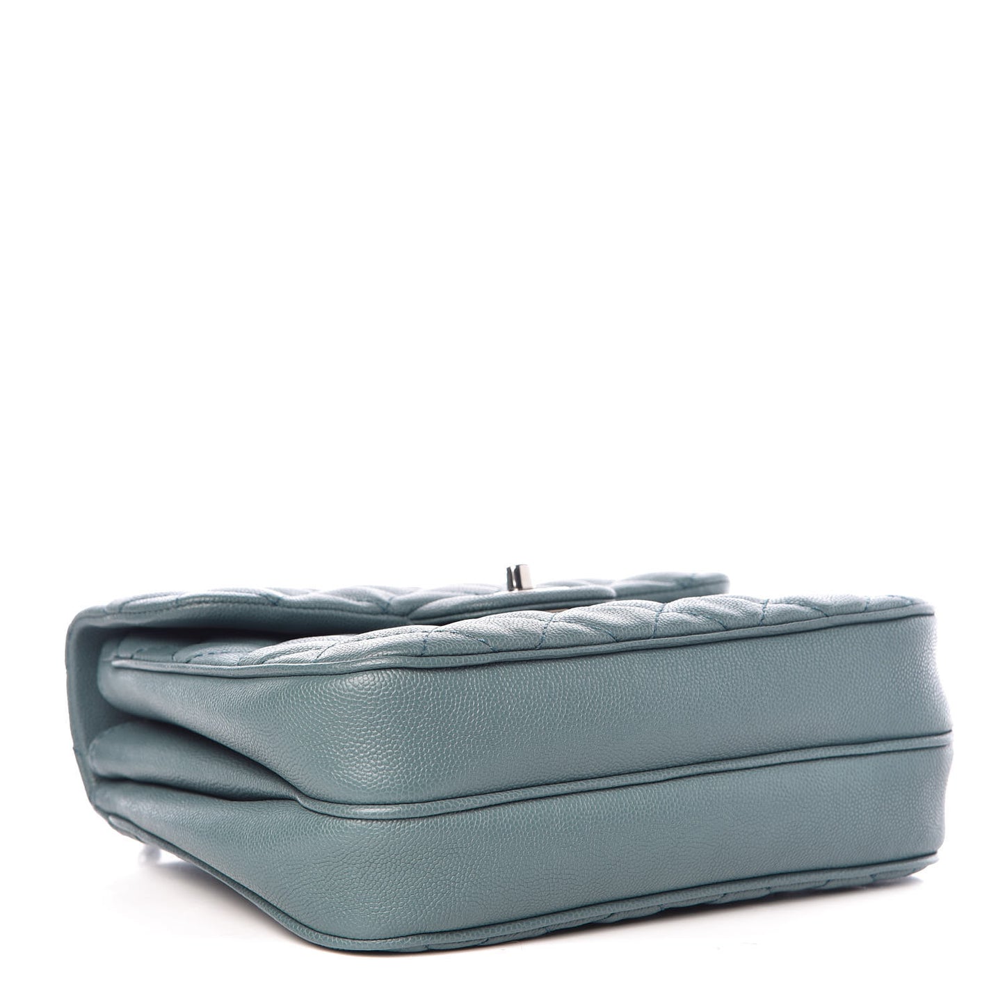 Caviar Quilted Medium Urban Companion Flap Blue