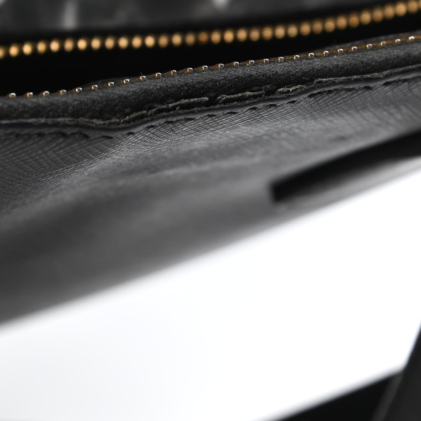 Saffiano Medium Galleria Double Zip Tote Black