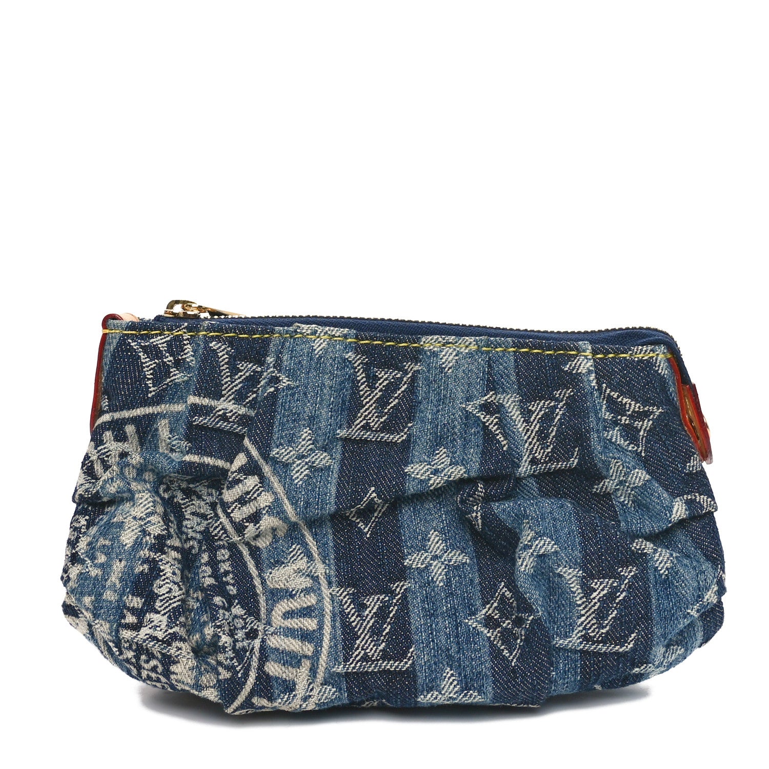 Louis Vuitton Denim Raye Trousse Cosmetic Pouch 1 of 9