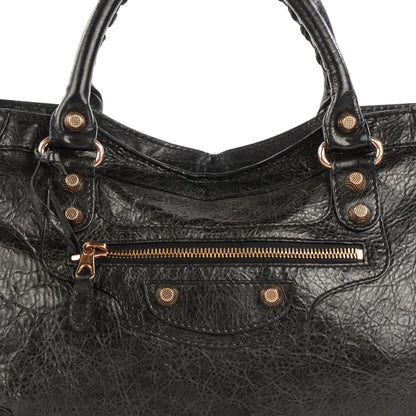 Balenciaga Agneau Giant 12 Rose Gold Hardware City Black 10 of 13