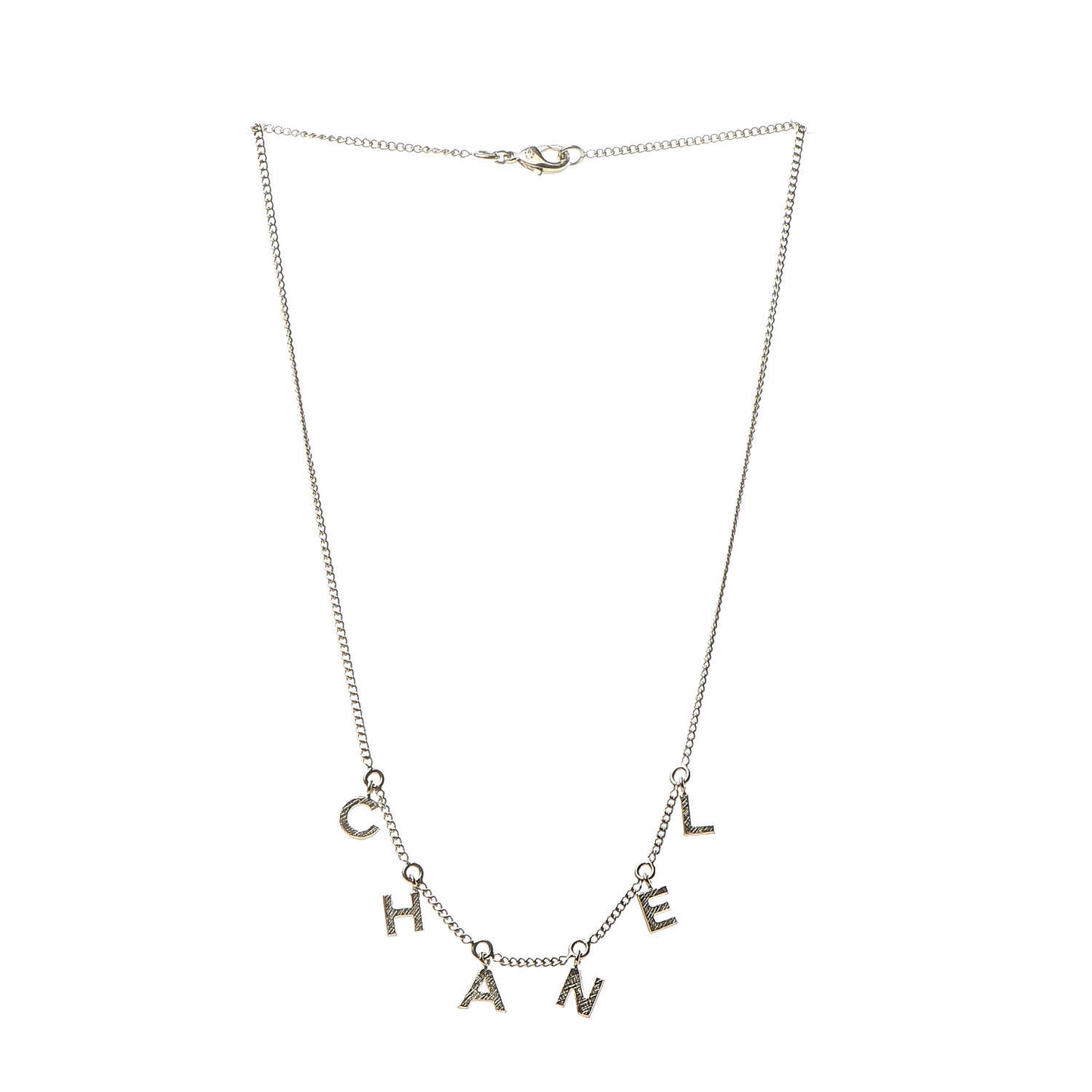 Logo Necklace Gold