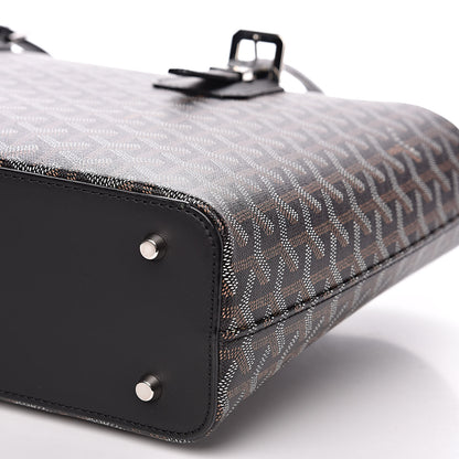 Goyard Goyardine Sac Marie Galante MM Black 10 of 12