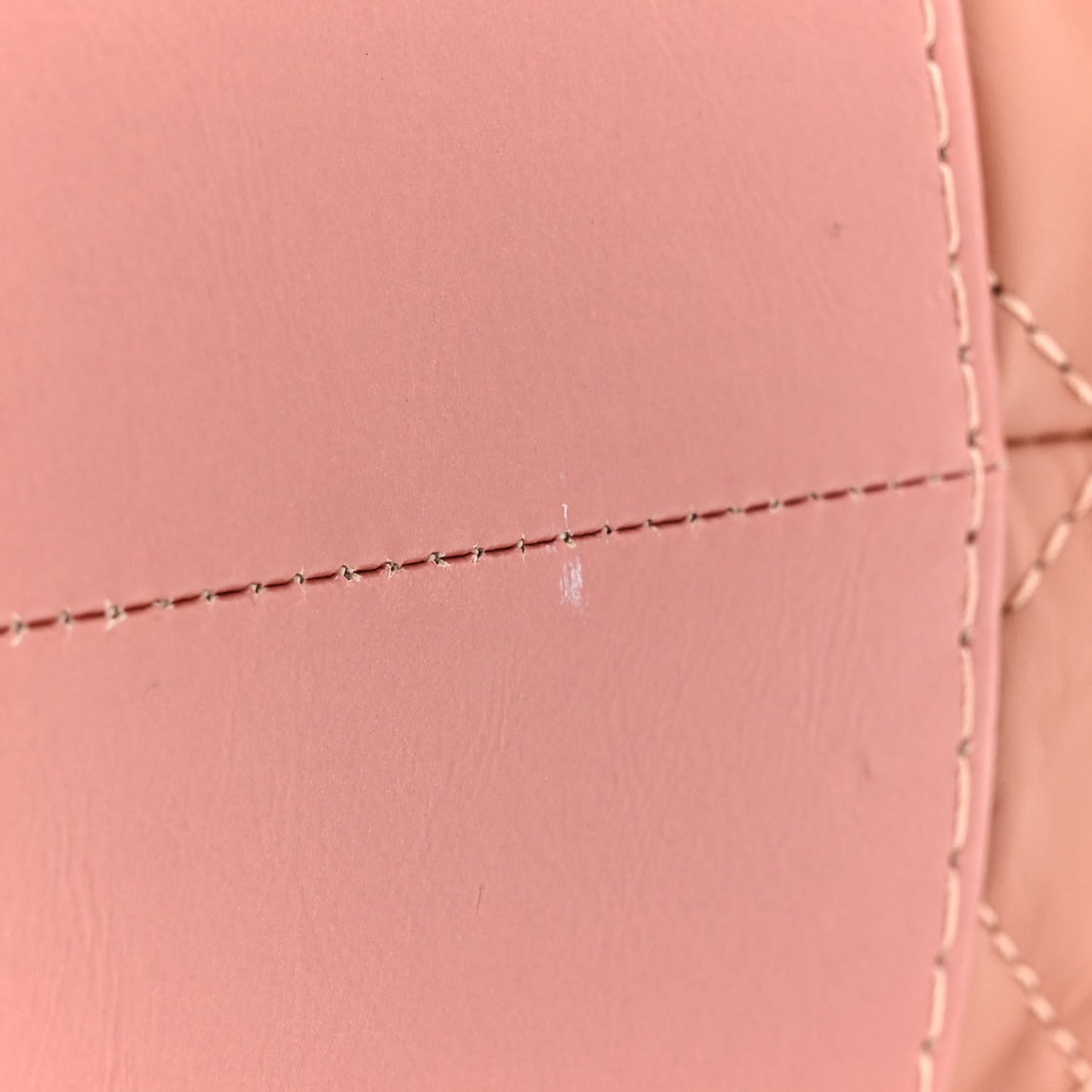 Aged Calfskin Quilted Medium Gabrielle Hobo Pink
