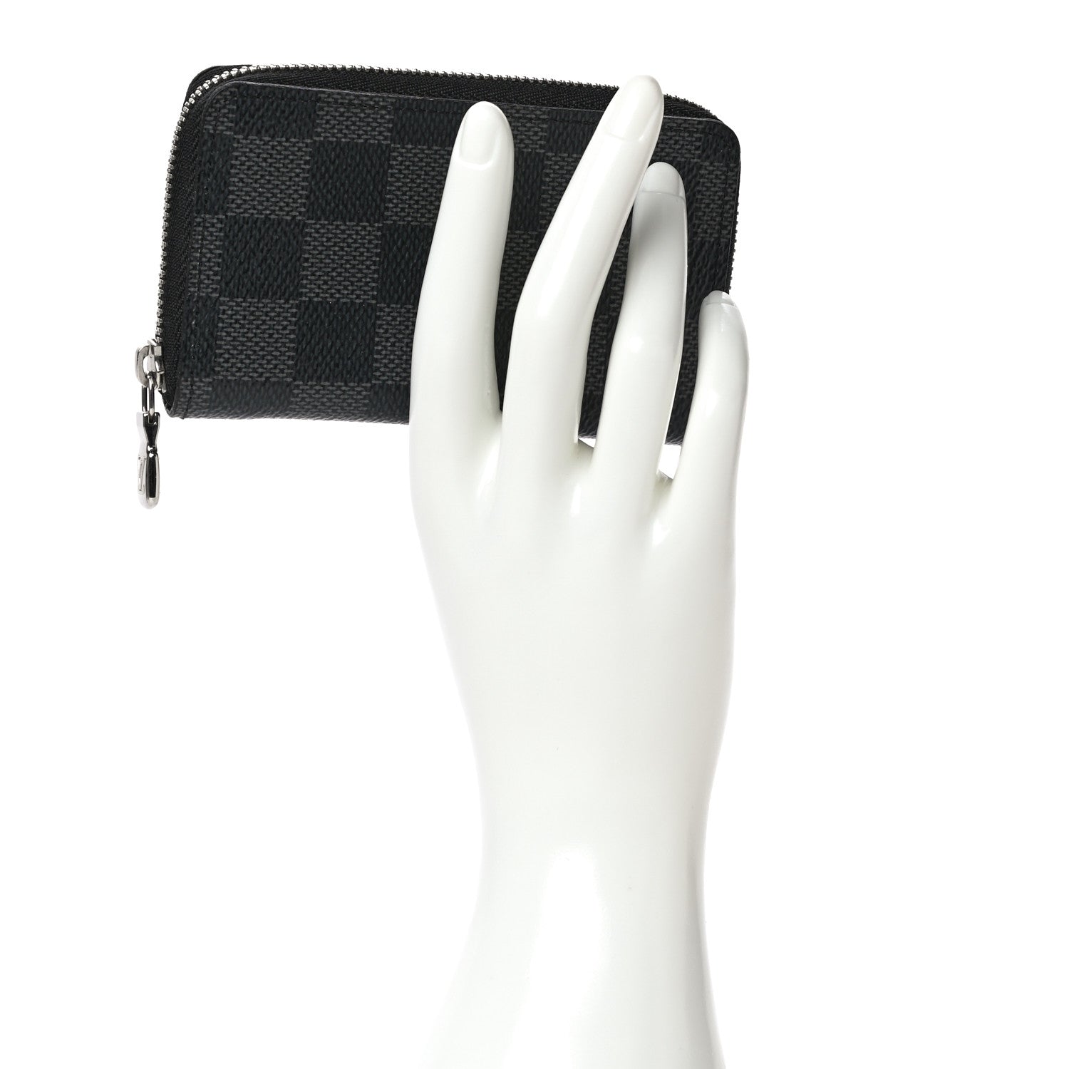 Louis Vuitton Damier Graphite Zippy Coin Purse Vertical 2 of 12