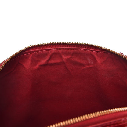 Louis Vuitton Vernis Alma MM Pomme D'Amour 8 of 9