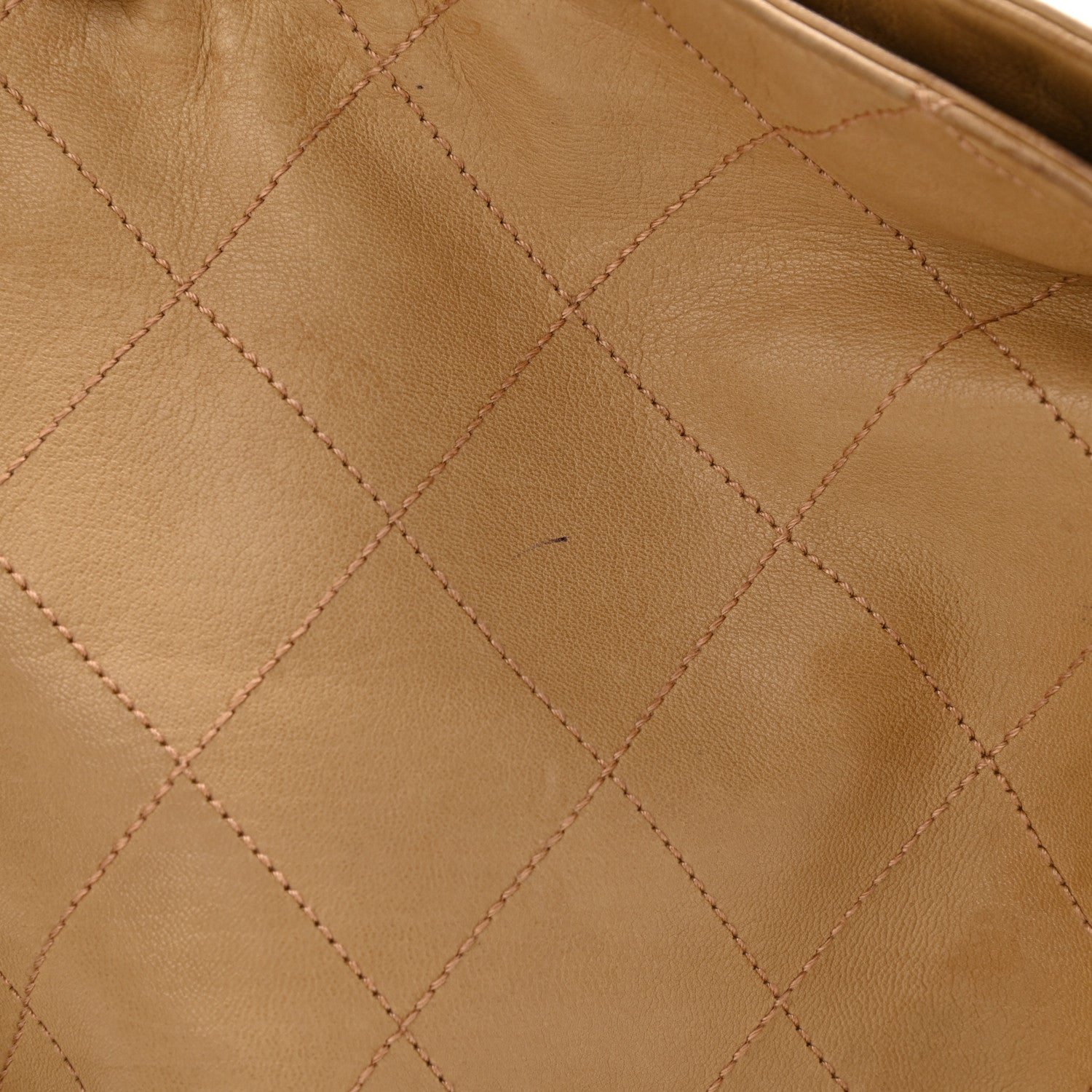 Chanel Lambskin Stitched Medium Ultimate Soft Tote Beige 15 of 23