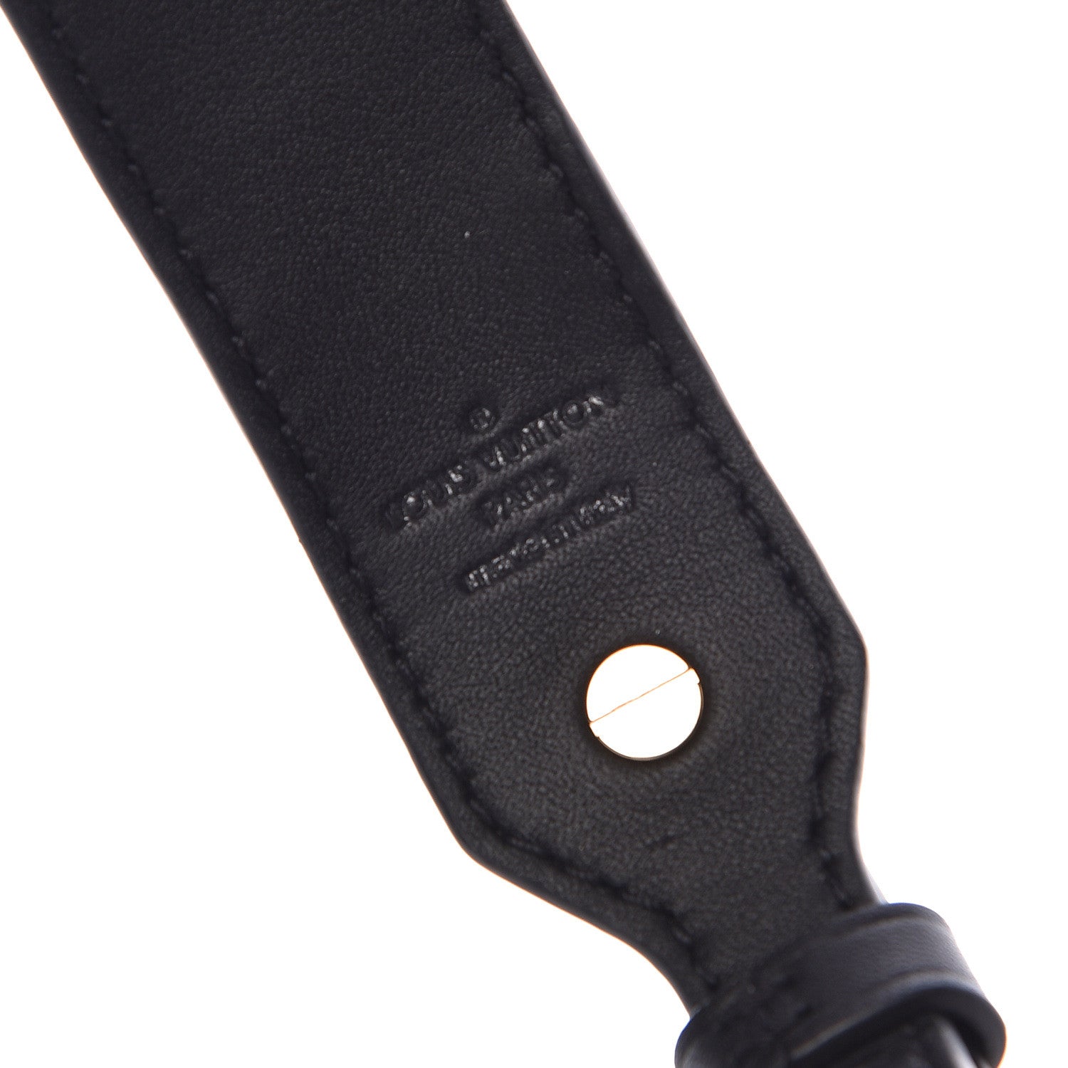 Louis Vuitton Monogram Bandouliere Shoulder Strap XL Black 3 of 5