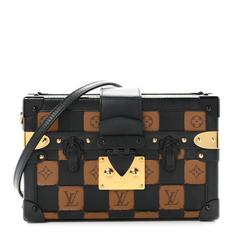 Monogram Tressage Petite Malle Black