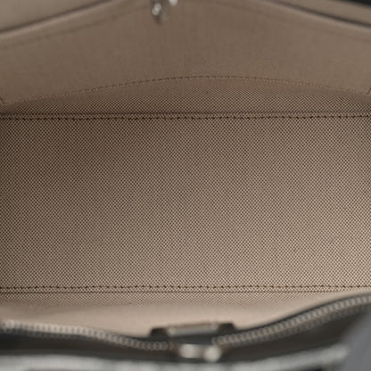 MCM Vintage Jacquard Monogram Small Munchen Tote Grey 5 of 10