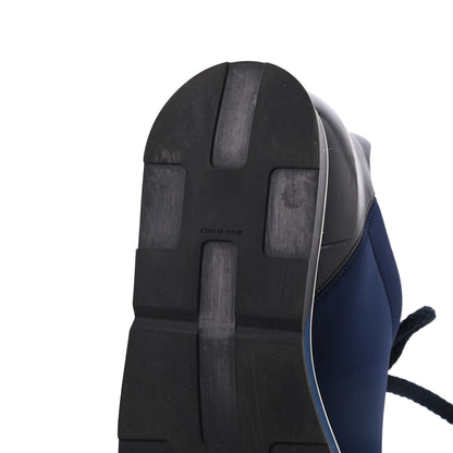 Hermes Technical Canvas Miles Sneakers 38 Marine Black 16 of 23