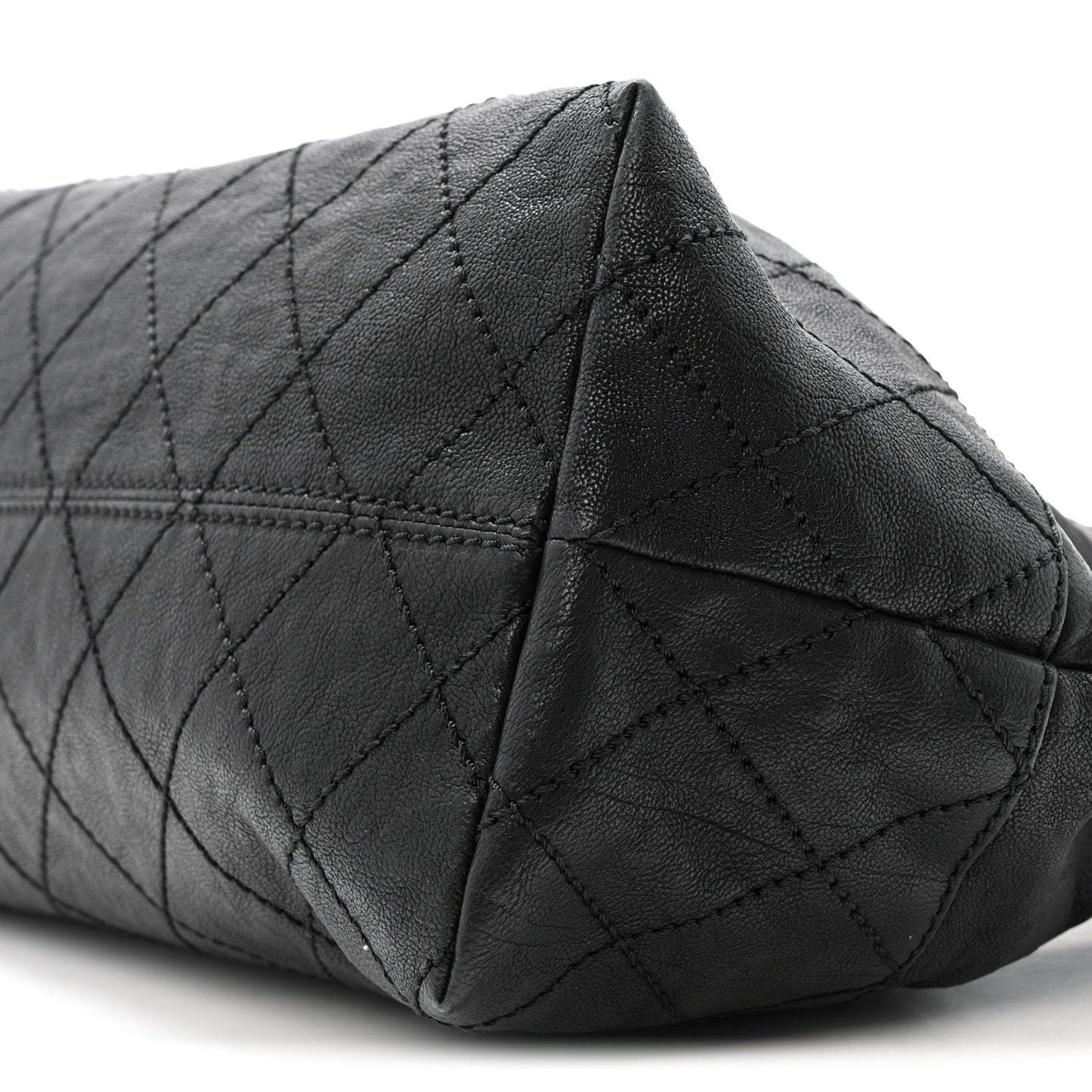 Calfskin Baby Coco Cabas Black Black
