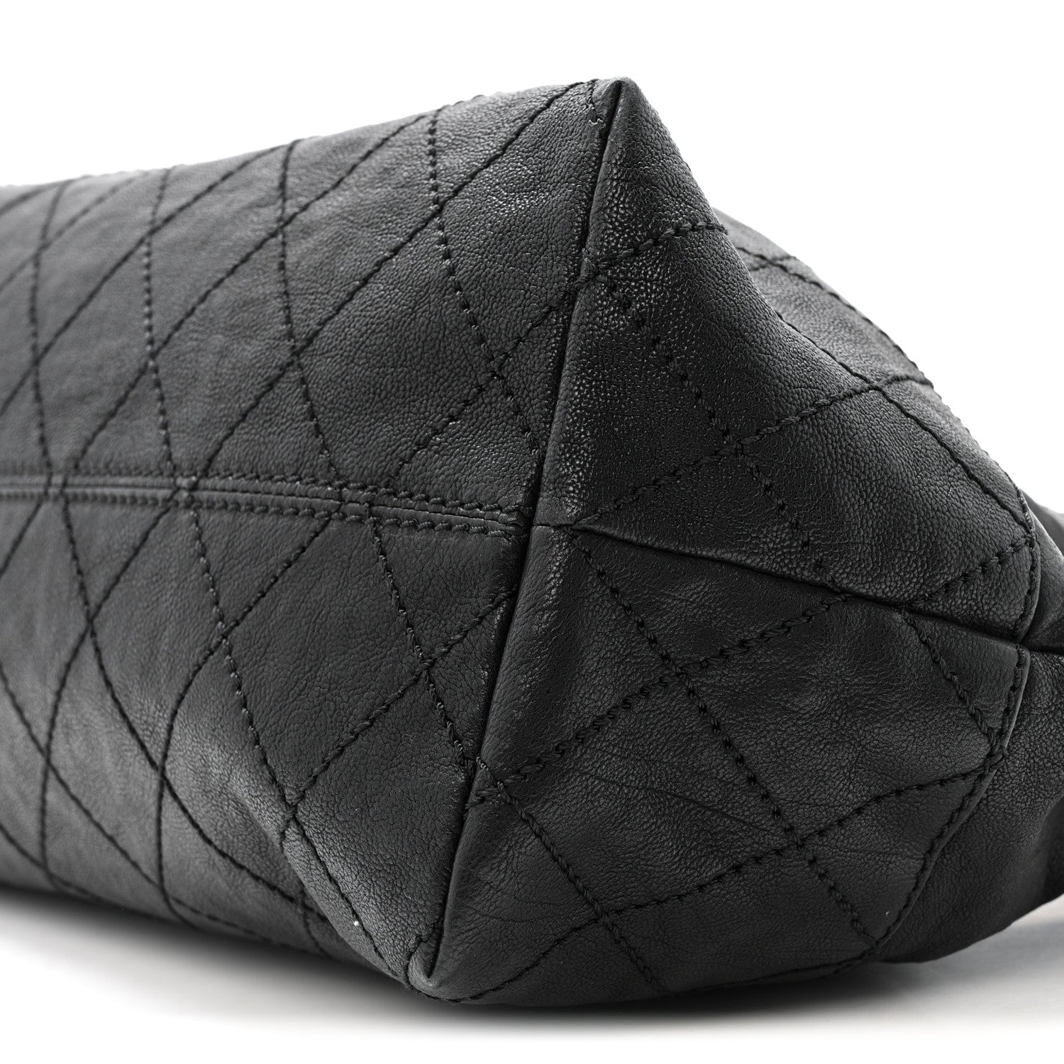 Chanel Calfskin Baby Coco Cabas Black Black 11 of 15