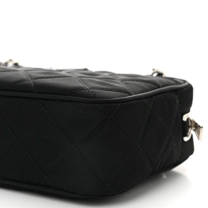 Prada Nylon Tessuto Impuntu Quilted Bandoliera Crossbody Bag Black 11 of 11
