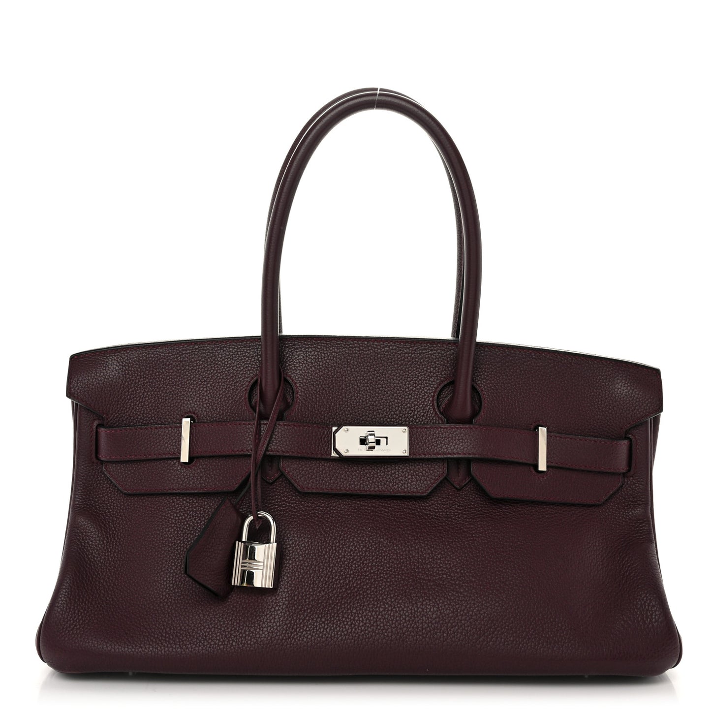 Taurillon Clemence JPG Birkin II 42 Prune