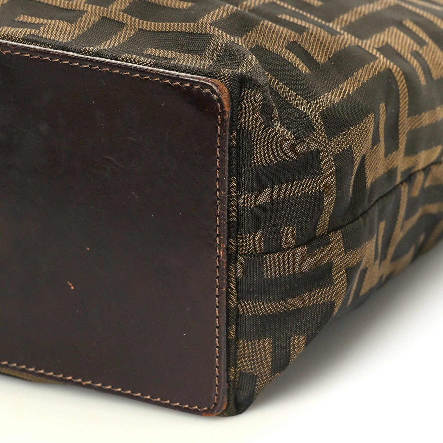 Fendi Zucca Mini Tote Tobacco 9 of 11