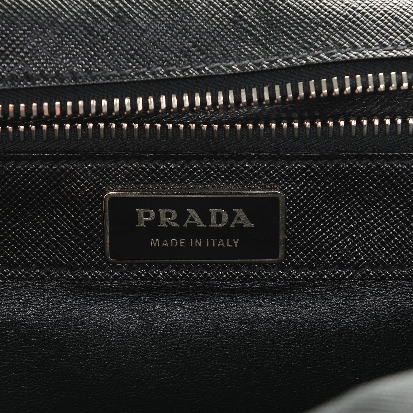 Saffiano Briefcase Nero Black
