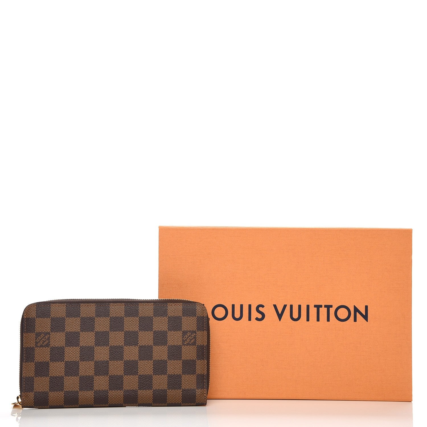 Louis Vuitton Damier Ebene Zippy Organizer Wallet 8 of 8