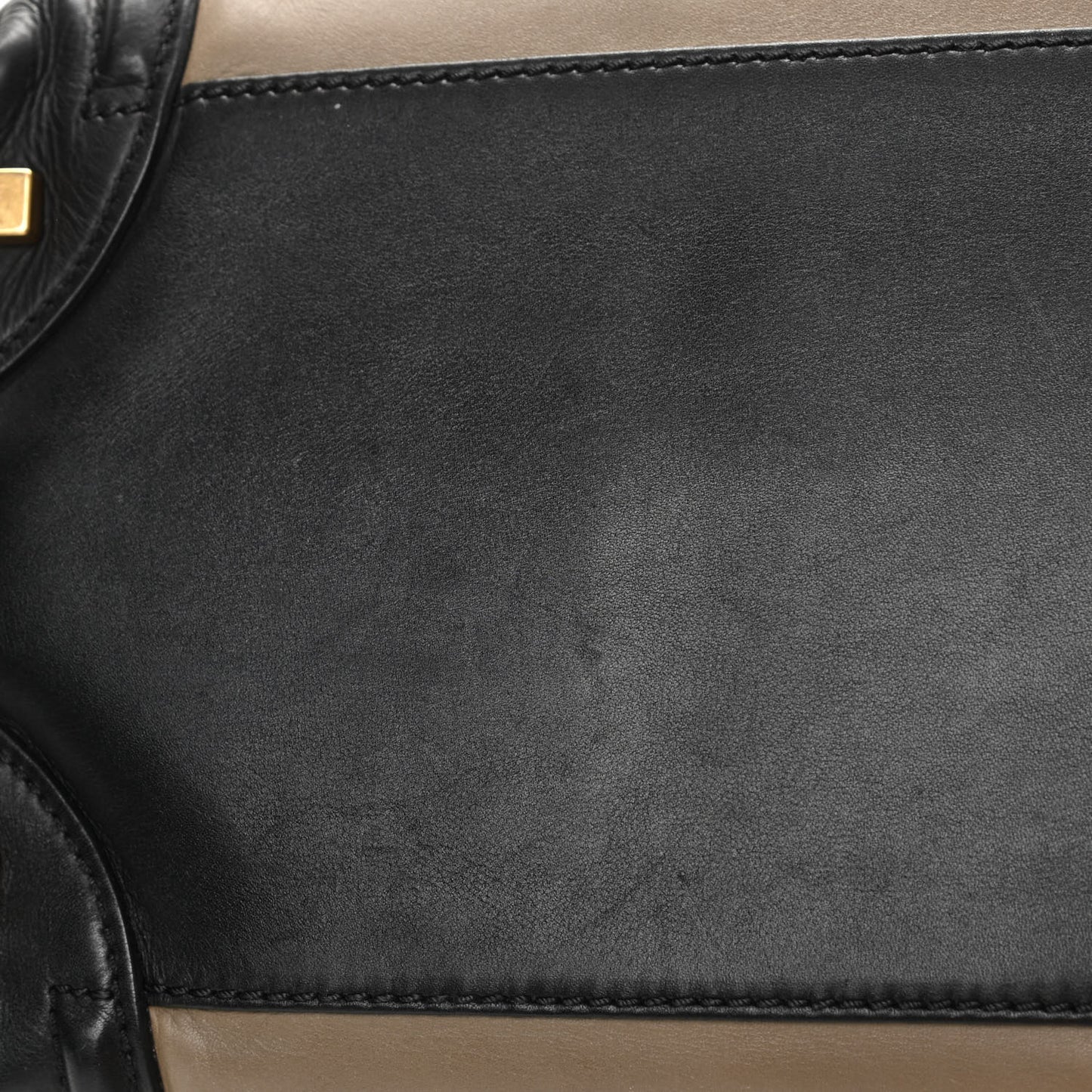 Smooth Calfskin Mini Tri-Color Luggage Grey