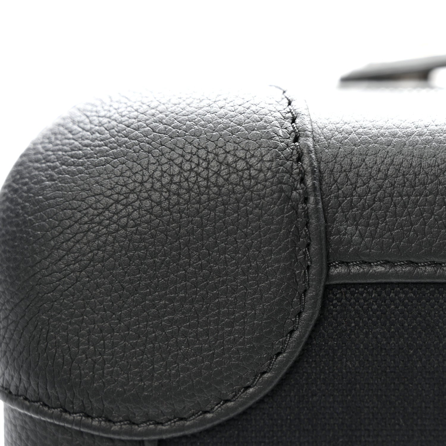 Hermes Taurillon Regate Militaire Sports Toile R.M.S. Trolley Case Luggage Black 10 of 12