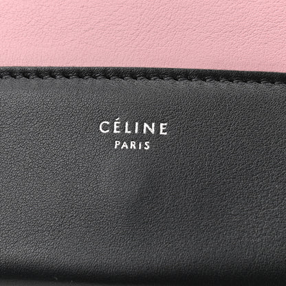 Celine Shiny Smooth Calfskin Medium Frame Shoulder Bag Liquorice Antique Rose 6 of 11