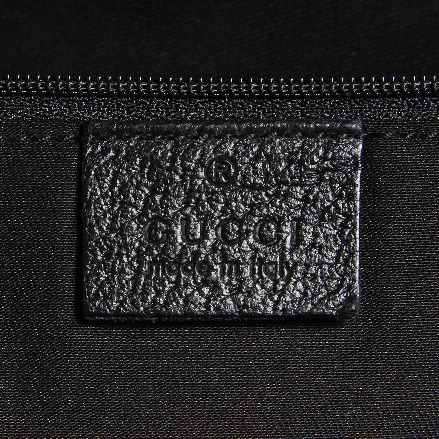Gucci Monogram Abbey Medium Tote Black 7 of 8
