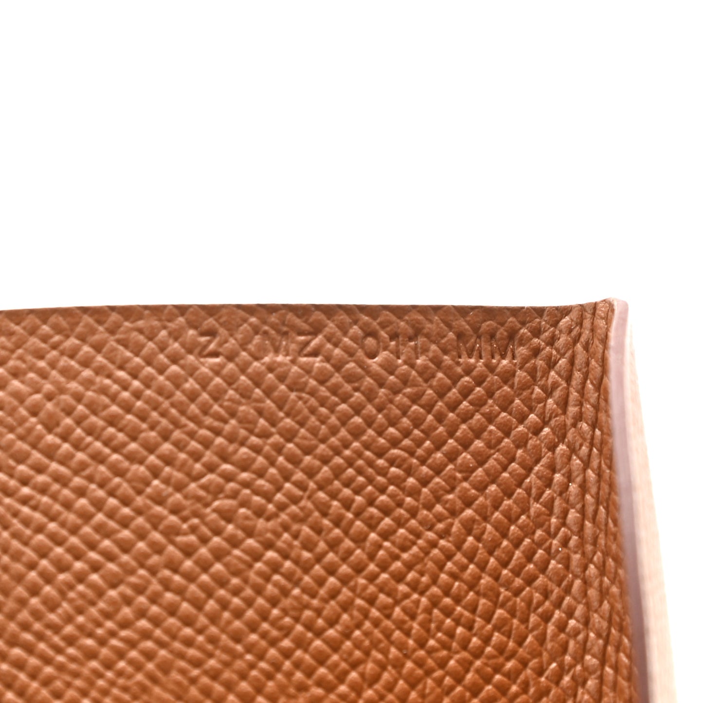 Epsom Calvi Duo Card Case Gold