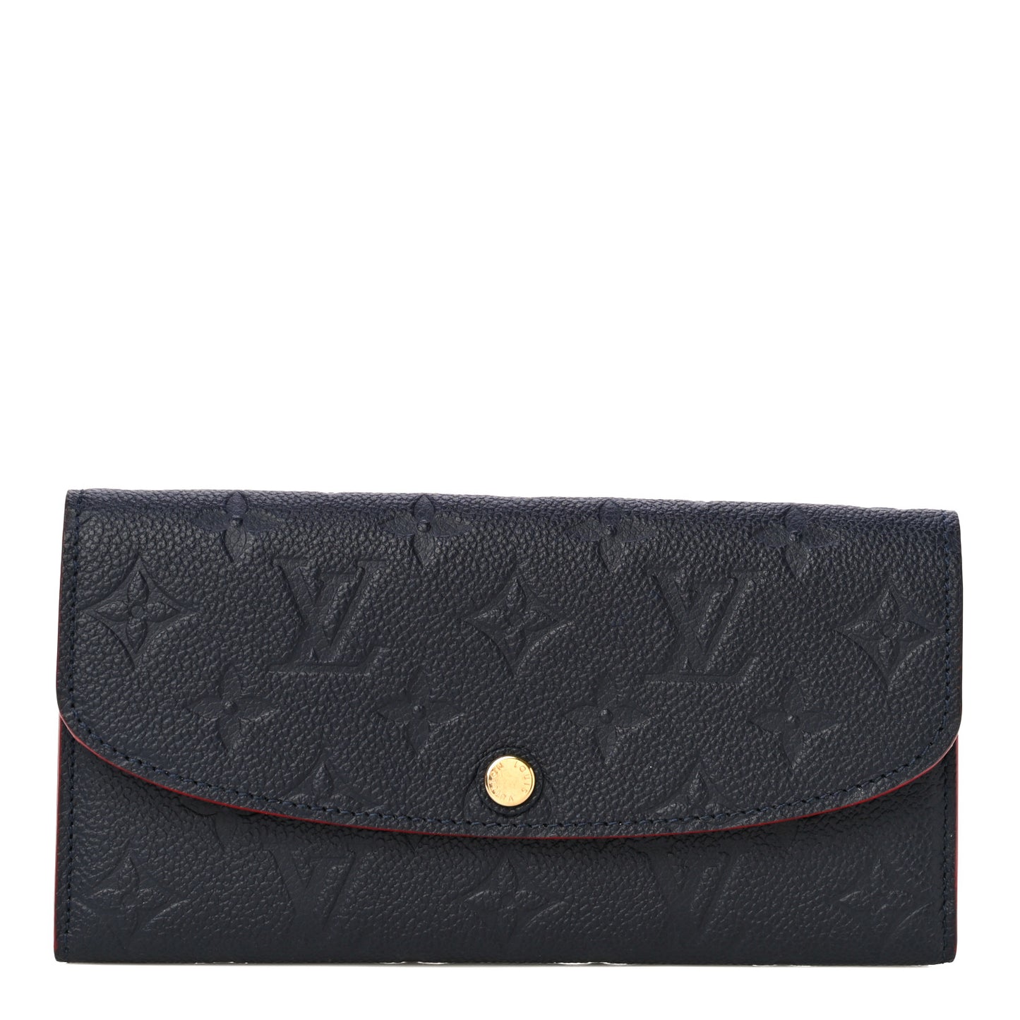 Empreinte Emilie Wallet Marine Rouge