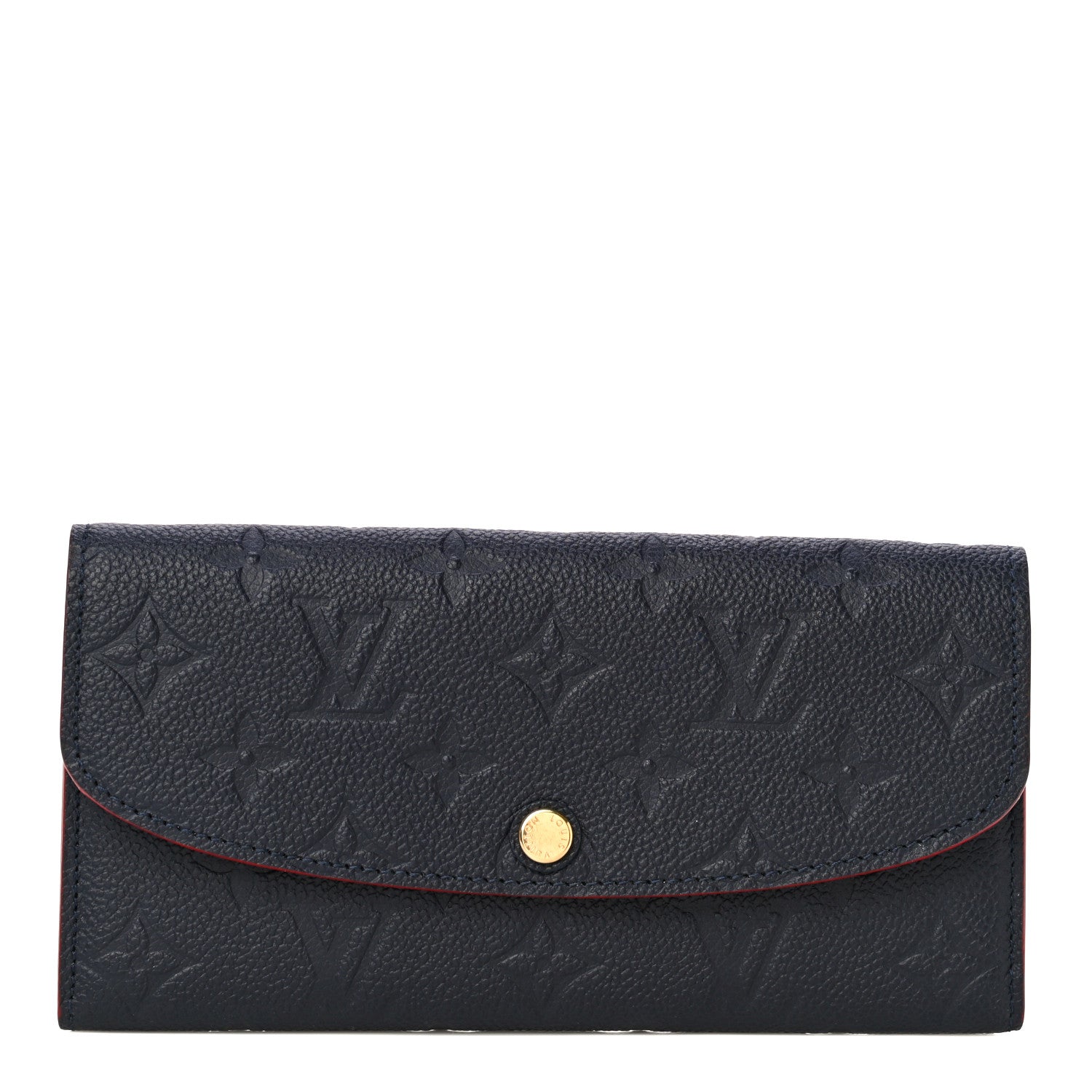 Louis Vuitton Empreinte Emilie Wallet Marine Rouge 1 of 10