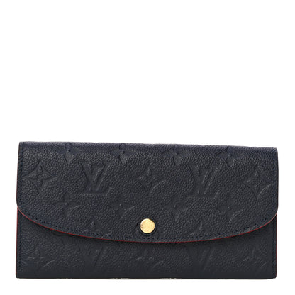 Louis Vuitton Empreinte Emilie Wallet Marine Rouge 1 of 10