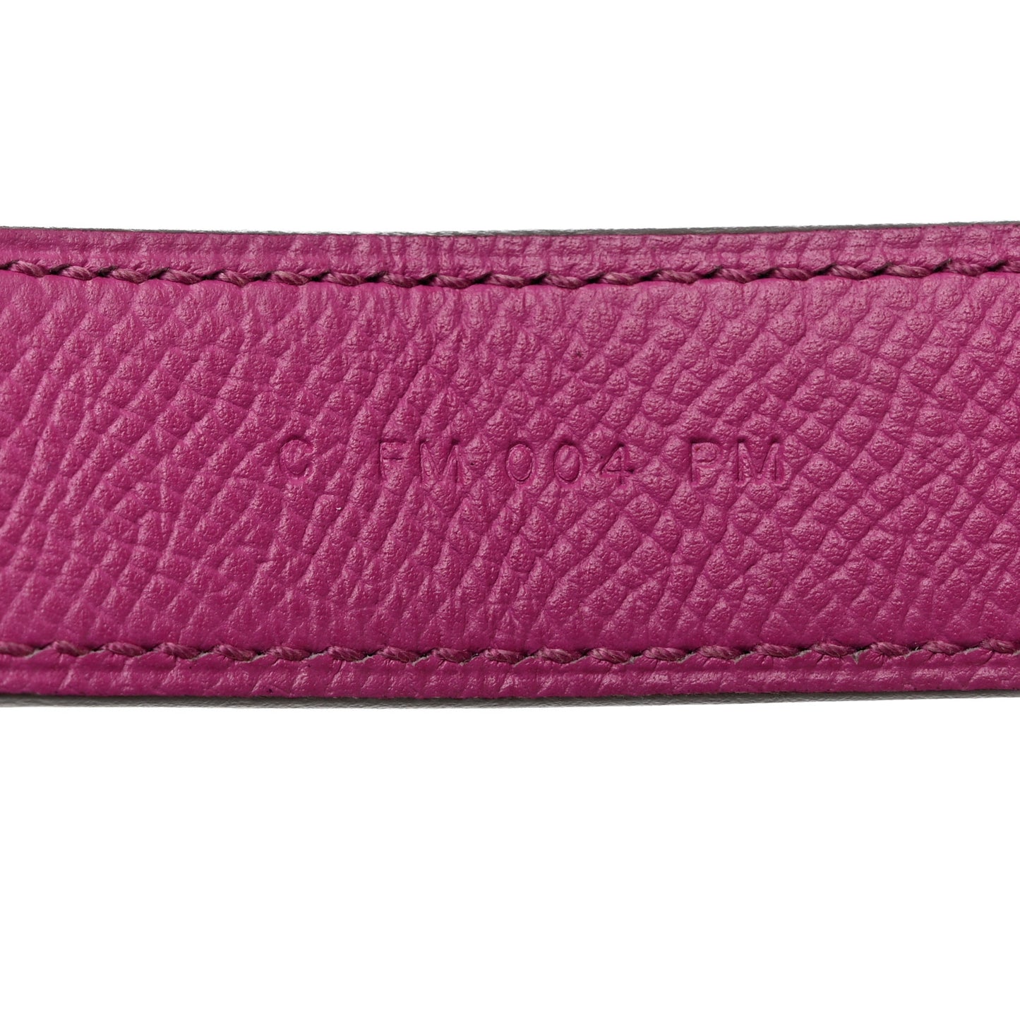 Epsom 25mm Tressage Shoulder Strap Magnolia Bleu Saphir Craie