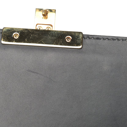 Gucci Guccissima Medium Padlock Shoulder Bag Black 11 of 17