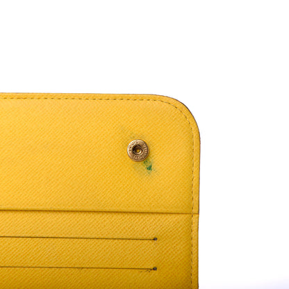 Louis Vuitton Monogram Multicolor Insolite Wallet White Citron 8 of 9