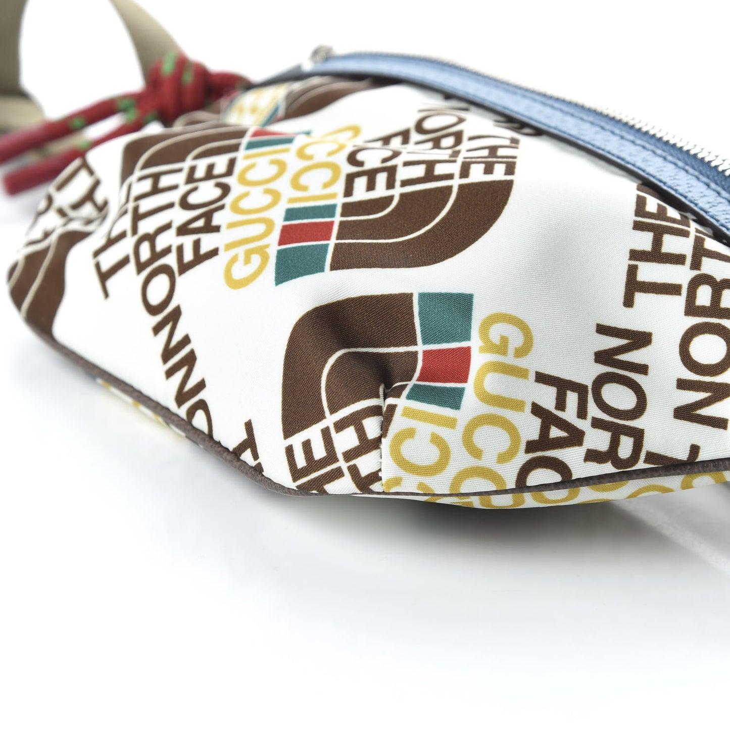 X THE NORTH FACE Econyl Nylon Belt Bag White Sky Blue