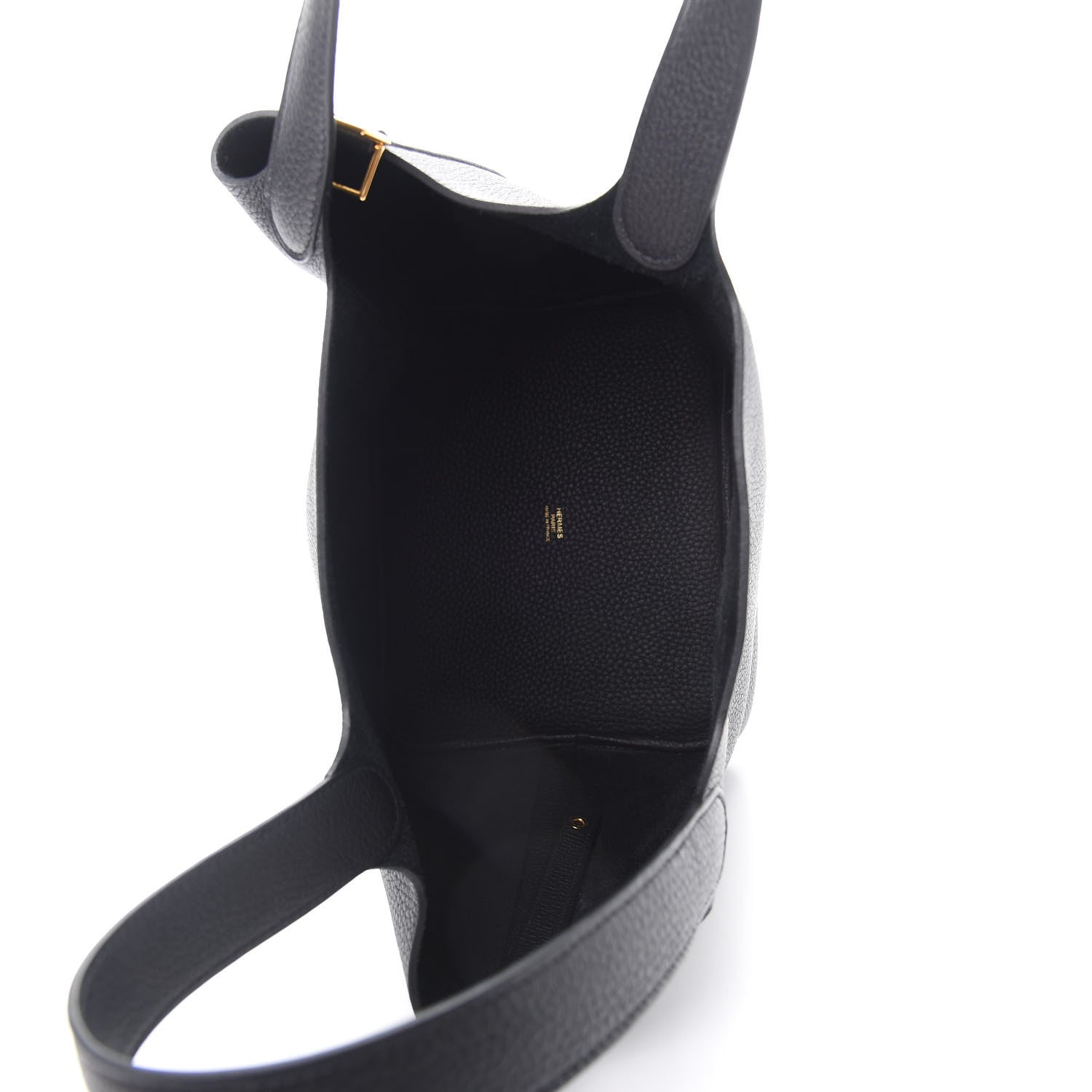 Hermes Taurillon Clemence Picotin Lock 22 MM Black 5 of 11