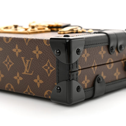 Louis Vuitton Monogram Petite Malle Black 9 of 10