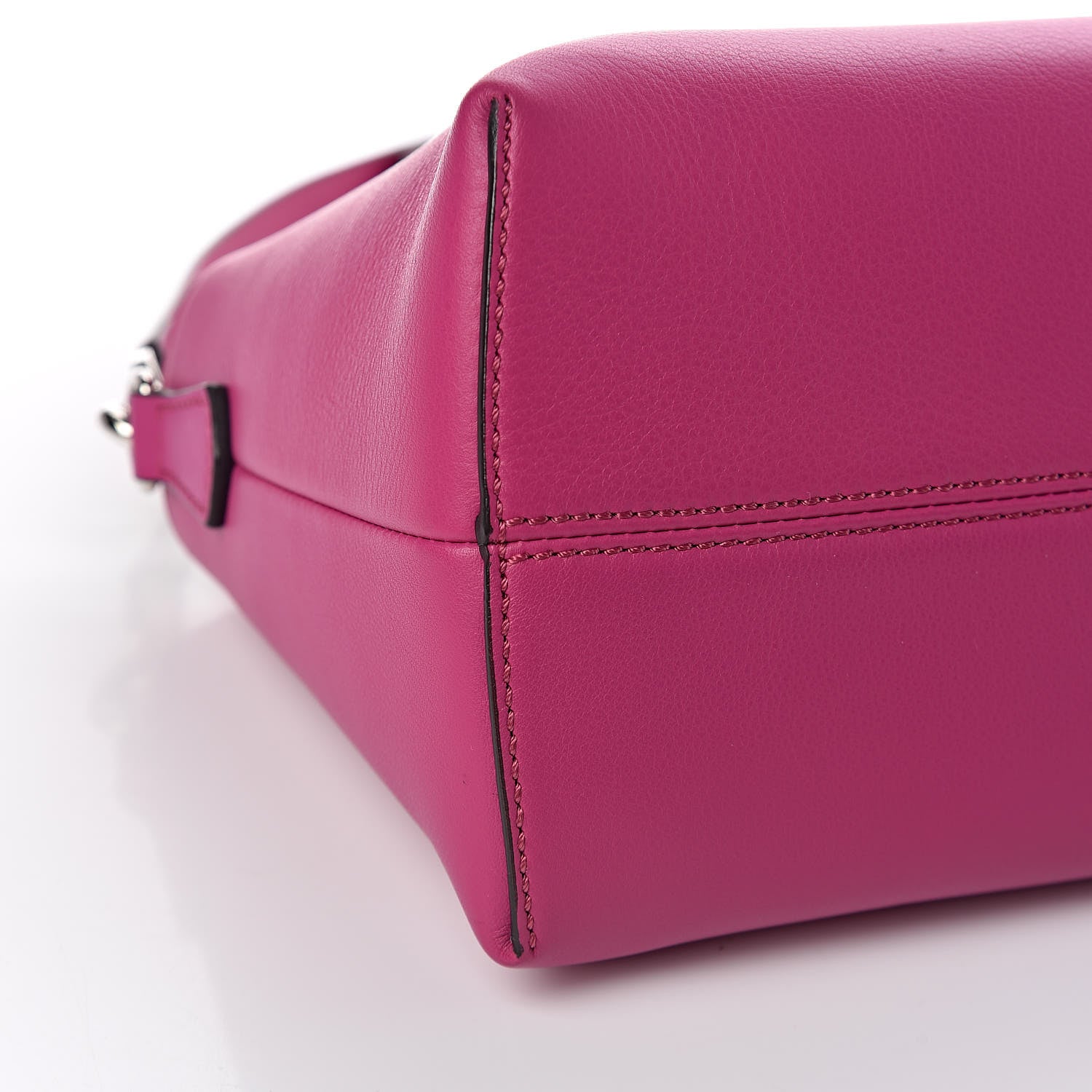 Fendi Vitello Dolce Medium By The Way Boston Bag Magenta 9 of 10