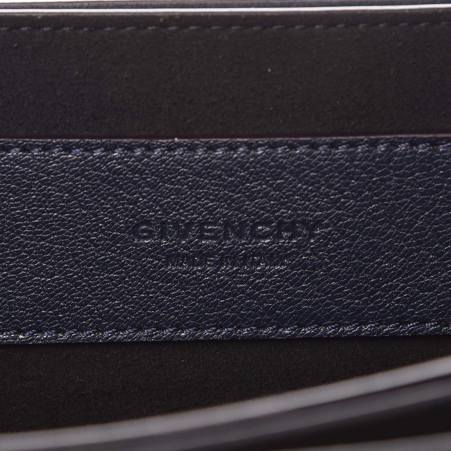 Givenchy Sugar Goatskin Medium GV3 Shoulder Bag Dark Blue 7 of 8