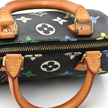 Louis Vuitton Monogram Multicolor Mini Sac HL Speedy Black 18 of 18