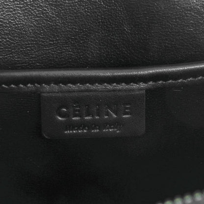 Celine Bullhide Calfskin Nubuck Bi-Color Nano Luggage Black White 6 of 7