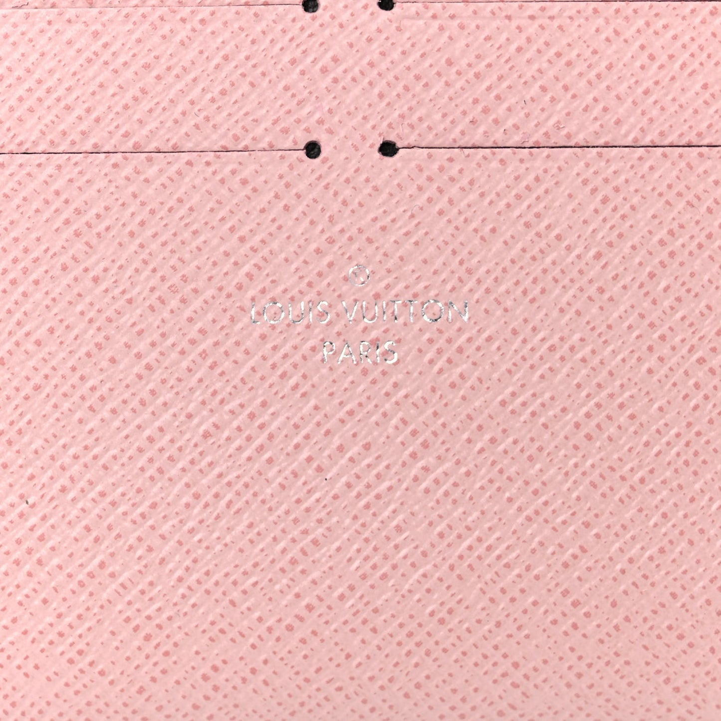 Calfskin Felicie Card Holder Insert Rose Ballerine