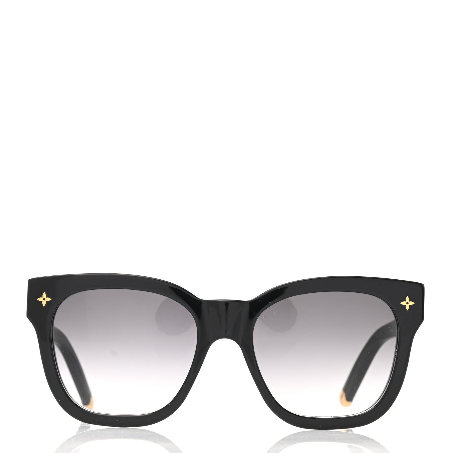 Louis Vuitton Acetate My Monogram Square Sunglasses Z1523E Black 2 of 8