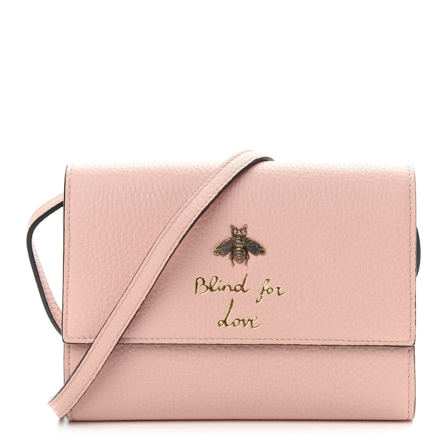 Calfskin Blind For Love Crossbody Pink