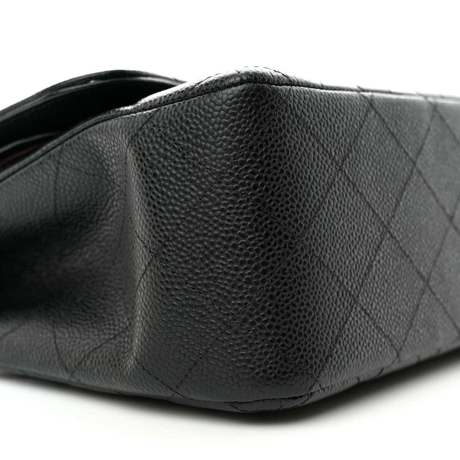 Chanel Caviar Quilted Jumbo Double Flap Black 9 of 11