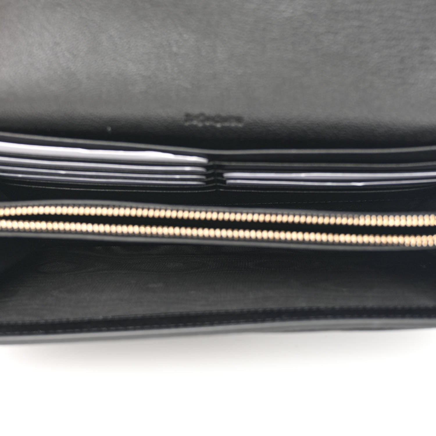 Saint Laurent Calfskin Monogram Belle de Jour Chain Clutch Black 5 of 13